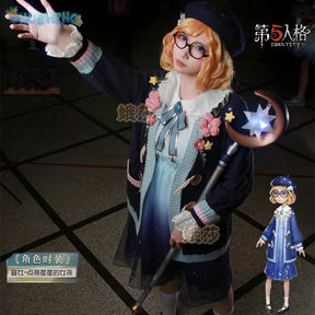 Shusheng-N Identity Ⅴ Helena Adams The Mind's Eye Cosplay Costume Sweater jacket dress props wig accessories set Halloween sweet uniform