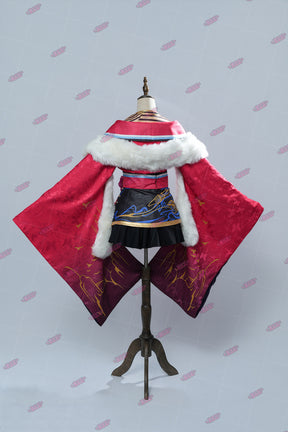 Shusheng-R Game Azur Lane IJN Noshiro Kimono Dress  Cosplay Costume