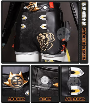Zenless Zone Zero Ju Fufu Cosplay Costume Uniform Jacket Shorts Yunkui Summit Halloween Party for Women Girls Props
