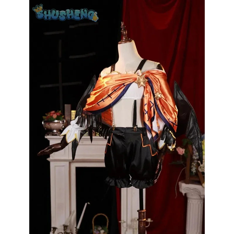 Anime Date A Live Kyono Natsumi Cosplay Costume Sexy dress, hat, accessory set, carnival party, men's and women's uniform