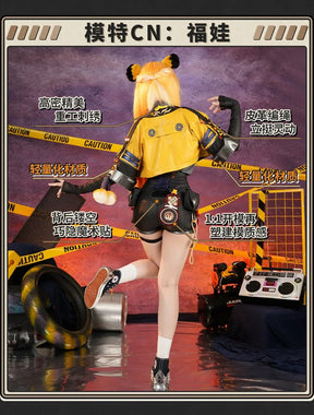 Zenless Zone Zero Ju Fufu Cosplay Costume Uniform Halloween Carnival Party Christmas Play Role Clothes Clothing for Women