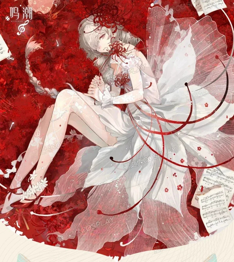 Shusheng-R Wuthering Waves Phrolova Cosplay Costume Women Lolita Dress Fancy Party Suit Halloween Carnival Uniforms Anime Clothing