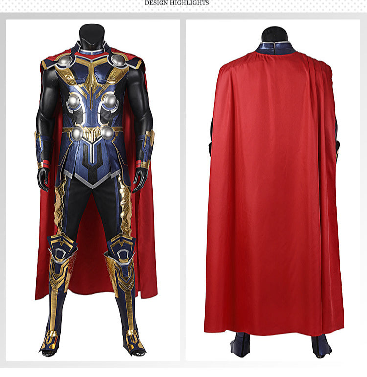 Thor：Love and Thunder  CosplayThor Odinson Costume Superhero Thor Odinson Cosplay Jumpsuit Halloween Costume