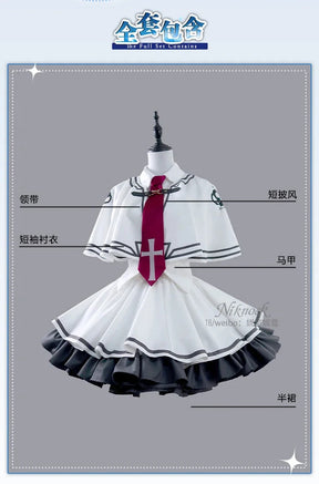 Minakami Yuki Takashima Zakuro Wonderful Everyday Down the Rabbit-Hole cosplay costume Halloween Woman Sweet JK Dress Uniform