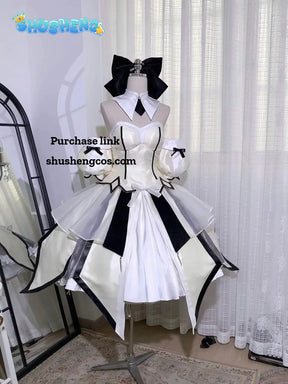 Game Cosplay Series:Fate/Grand Order-Artoria Pendragon （saber lily ）Cosplay Costume full set Shushengcos S-XL