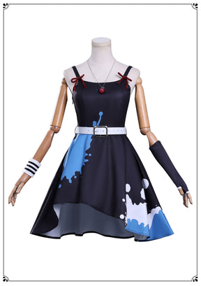 Anime Girls Band Cry Hina Tomo 486 Cosplay Costume JK Dress Skirt Headwear Woman Sexy Carnival Halloween Suit