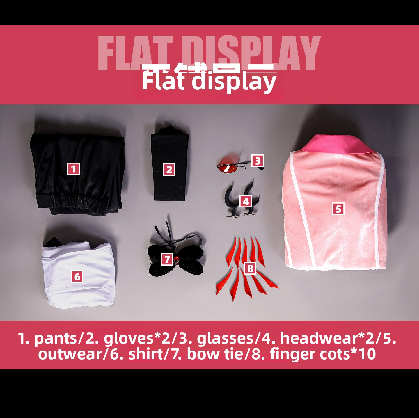 Game Cosplay Series: Hazbin Hotel Season 2 Alastor Cosplay High quality velvet Costume full set S-XXXL Shushengcos