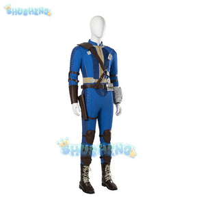 Fallout Season 1 Lucy MacLean cosplay jumpsuit 33 Cosplay Costume Lucy MacLean belt armor uniform arm props Halloween