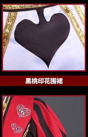 Alice Cosplay Costume Alice: Madness Returns Poker Dress Cos Game Anime Party Uniform Hallowen Play Role Clothes Clothing