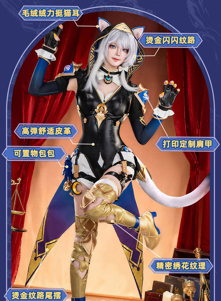 Shusheng-R Honkai:Star Rail Cipher Cosplay Costume Cos Game Anime Party Uniform Hallowen Play Role Clothes Clothing