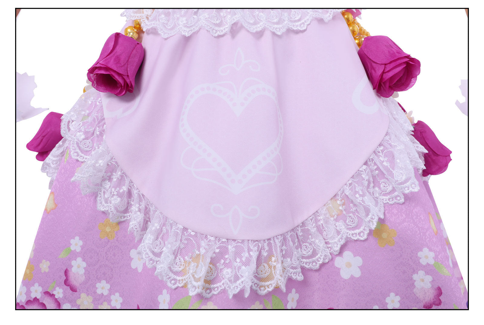 Anime Hoshimiya Ichigo Cosplay Costume Pink Dress Lolita Stage Performance Clothes Role Play Outfit for Women Girls Holiday