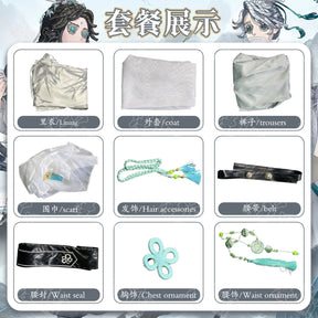 Aesop Carl Cosplay Costume Game Identity V Survivor Embalmer New Skin Ximing Ren Halloween Christmas Anime Fancy Party Suits
