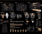 Shusheng-R Love and Deepspace Xavier Cosplay Costume Halloween Men's Fantasy Uniform Coat Props Shoes Accessories Set