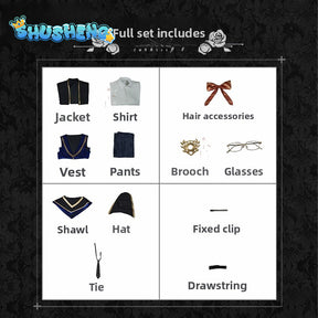 Game Cosplay Series: Identity V Photographer Joseph Desaulniers Tyrant Cosplay High quality Costume full set S-XL Shusheng