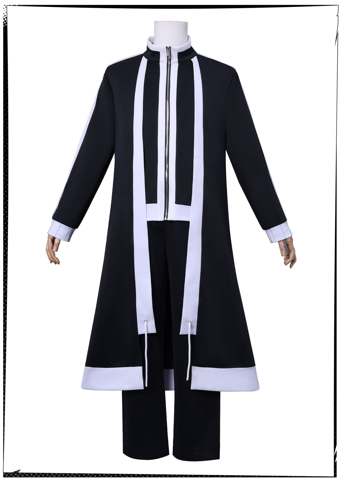 Shiki Ichinose New Anime Tougen Anki Cosplay Clothes Japanese DK School Coat Pants Uniform Wig