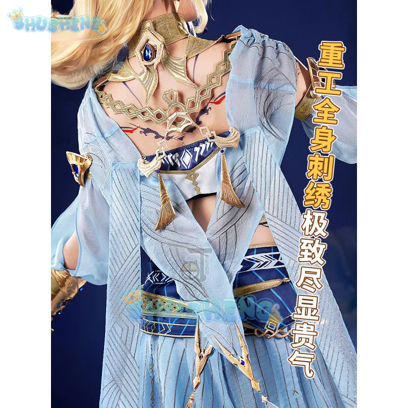 Love and Deepspace Heroine Tidal Dream Island Cosplay Costume Combats Uniform Dress Women Halloween Party Daily Outfit Game