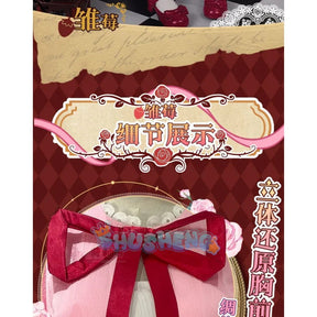 Anime Rozen Maiden Hinaichigo Souseiseki Cosplay Costume Halloween Carnival Sweet and Cute Lolita Dress and Accessories Girl Set