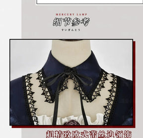 ‌Rozen Maiden.‌ Black Honey‌ Cosplay Costume‌‌Gothic Lolita‌ Uniform Halloween Carnival Party Christmas Play Role Clothing