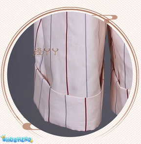 Anime Bungou Stray Dogs Yumeno Kyusaku Cosplay Costume and Doll Toy Hat Backpack Scarf Full Set Custome Made