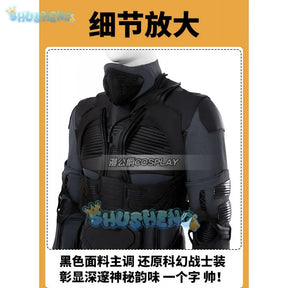 Arrakis Aka Dune Cosplay Suit Fremen stillsuit Paul Atreides Suit Armor Suit with Vest Jumpsuit Cape mask Halloween Outfit