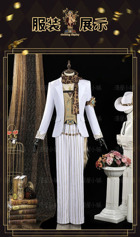 Identity V Norton Campbell Prospector Cosplay Costume Resplendent Lone Wolf‌ Uniform Halloween Carnival Party Play Role Clothing