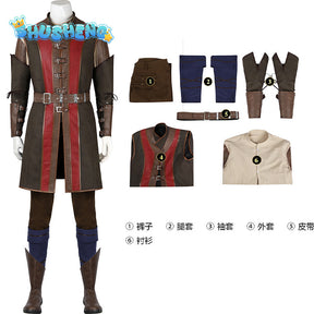 Baldur's Gate Gate Wyll Cosplay Costume Deluex Coat Shirt Pants Outfits BG3 Wyll Fancy Dress Suit Fantasia Role Play Uniform