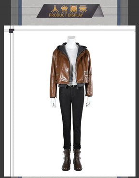 Shusheng-R Resident Evil Requiem Grace Ashcroft Cosplay Costume Uniform Halloween Carnival Party Christmas Play Role Clothes Clothing