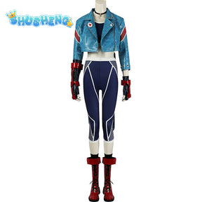 New Games Street Fighter Cos Costumes Cammy Cosplay Female Anime Character Uniform Performance Halloween Carnival Costumes