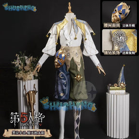 Identity ⅤJoker Weeping Clown Cosplay Costume Uniform Halloween Carnival Party Christmas Play Role Clothes Clothing Shusheng