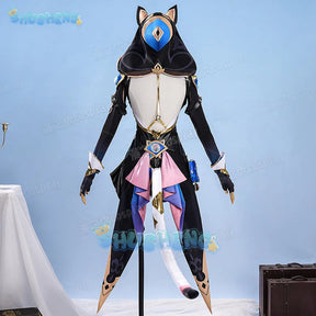 Cipher Cosplay Costume Game Honkai：Star Rail  Uniform Halloween Carnival Party Christmas Play Role Clothes Clothing for Women