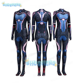 Split Fiction Mio Hudson‌ Cosplay Costume Jumpsuit Halloween Carnival Party Christmas Play Role Clothes Clothing for Women