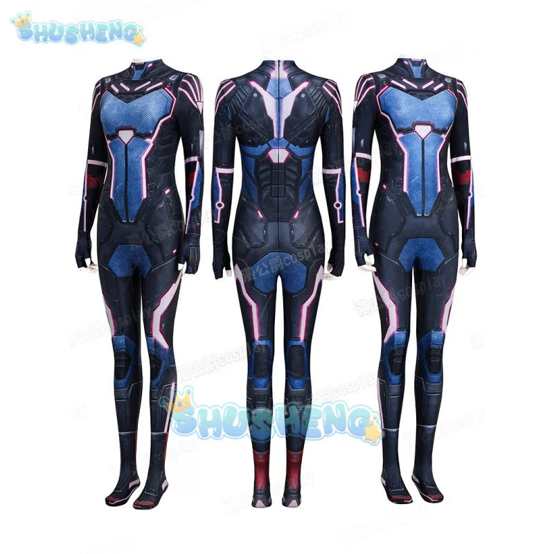 Split Fiction Mio Hudson‌ Cosplay Costume Jumpsuit Halloween Carnival Party Christmas Play Role Clothes Clothing for Women