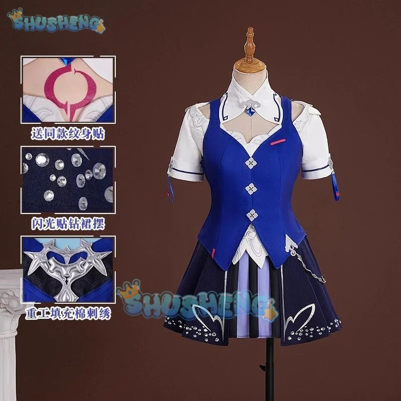 Honkai Impact 3 Seele Vollerei Cosplay Costume Uniform Halloween Carnival Party Christmas Play Role Clothes Clothing for Women