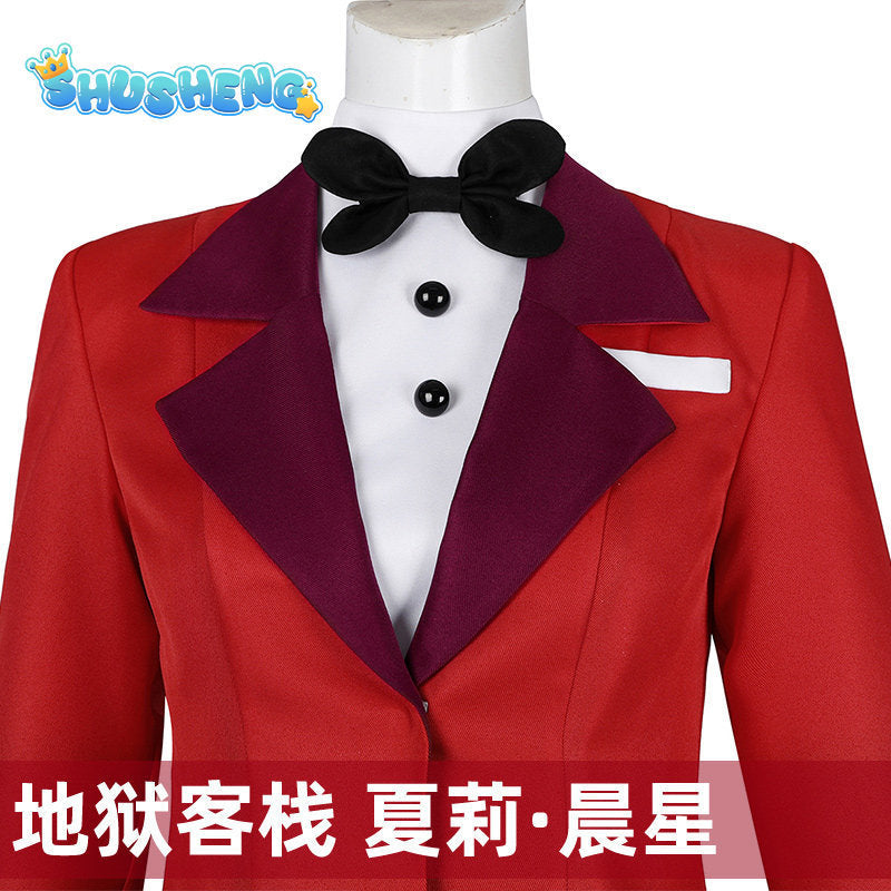 Game Cosplay Series: Hazbin Hotel Charlie Morningstar Suit Cosplay High quality Costume full set XS-XXXL Shusheng