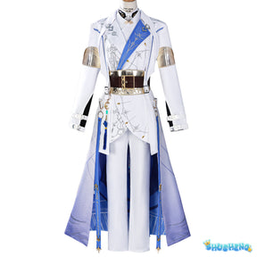 Love and Deepspace Cosplay Xavier cosplay Costume Shimmering Moonlight Uniform Halloween Party Women Men Props