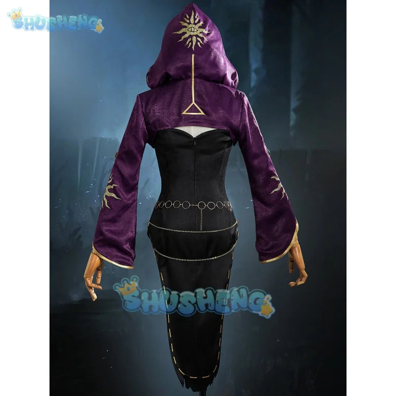 Fiona Gilman Cosplay Costume Game Identity V Priestess Cosplay Dress Party Suit Halloween Carnival Uniforms Custom Made