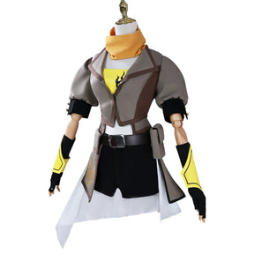 Anime RWBY Cosplay Yang Xiao Long Costume Sexy Jacket Yellow Black Y2K Oversleeve Desert Punk Lolita Halloween Party Customized