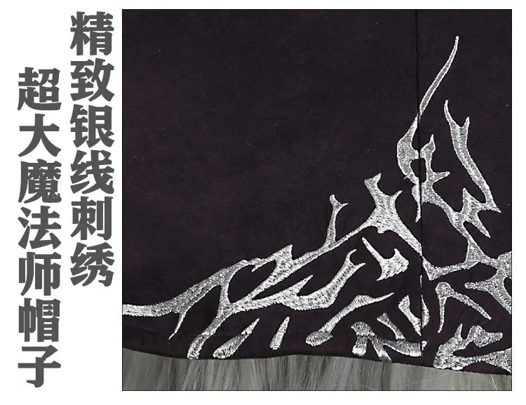 Shusheng-R Elden Ring Recluse NIGHTREIGN Full Set Dress Uniform Props Accessories Women Halloween Carnival Party