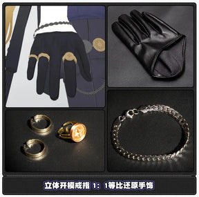 Zenless Zone Zero Hugo Cosplay Costume Mask Hat Mockingbird New Eridu Hugo Vlad Ravenlock Halloween Party for Women Men Prop