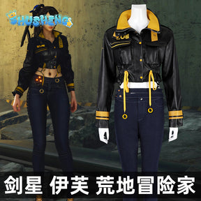 Adventurer Eve Cosplay Fantasy Clothing Anime Game Stellar Blade Costume Disguise Adult Women Roleplay Fantasia Outfits