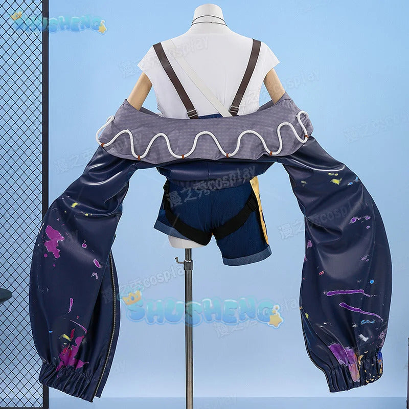 Arknights tippi Cosplay Costume Uniform Halloween Carnival Party Christmas Play Role Clothes Clothing for Women