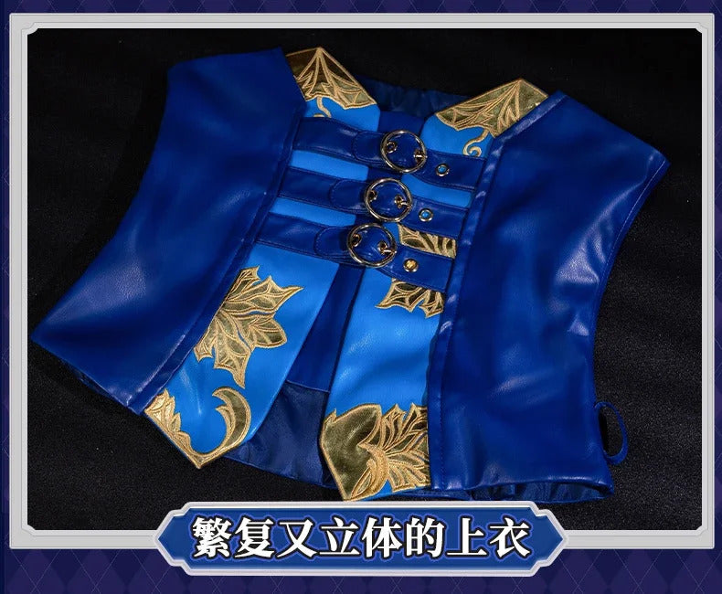 Cheerleader Cosplay Costume Game Identity Ⅴ E-Sports Surge Uniform Halloween Carnival Party Christmas Play Role Clothes Clothing