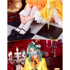 Anime Rozen Maiden Hinaichigo Souseiseki Cosplay Costume Halloween Carnival Sweet and Cute Lolita Dress and Accessories Girl Set