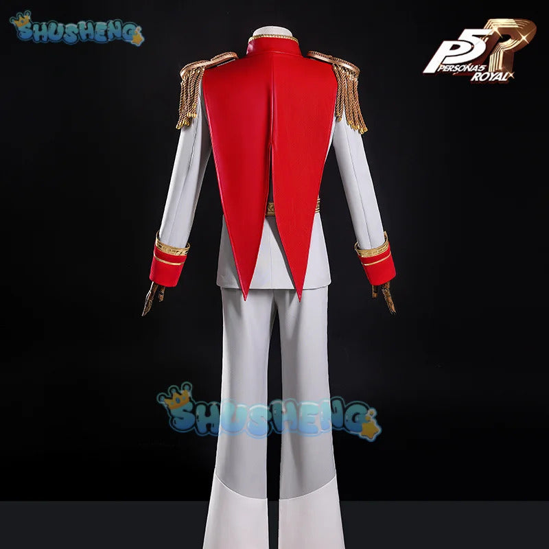 Anime Person 5 Akechi Goro Cosplay Costume Strange Thief Uniform Halloween Carnival Party Christmas Play Role Clothes