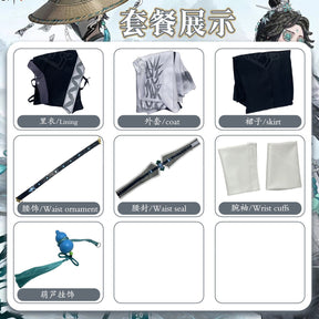 Game Identity V Jack the Ripper Cosplay Costume With Hat Halloween Carnival Uniform Anime Clothing Party Suit