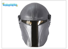 Din Djarin Cosplay Fantasy Battle Armor Mask Movie Bounty Hunter Costume Disguise Adult Men Cosplay Roleplay Fantasia Outfits