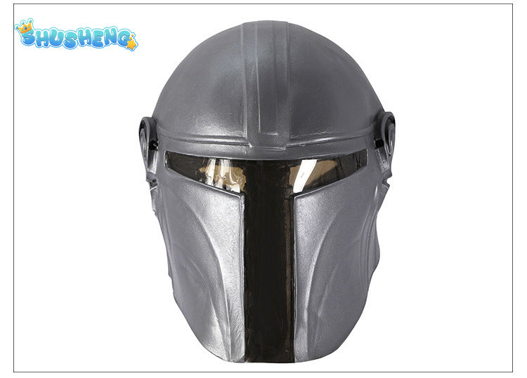 Din Djarin Cosplay Fantasy Battle Armor Mask Movie Bounty Hunter Costume Disguise Adult Men Cosplay Roleplay Fantasia Outfits