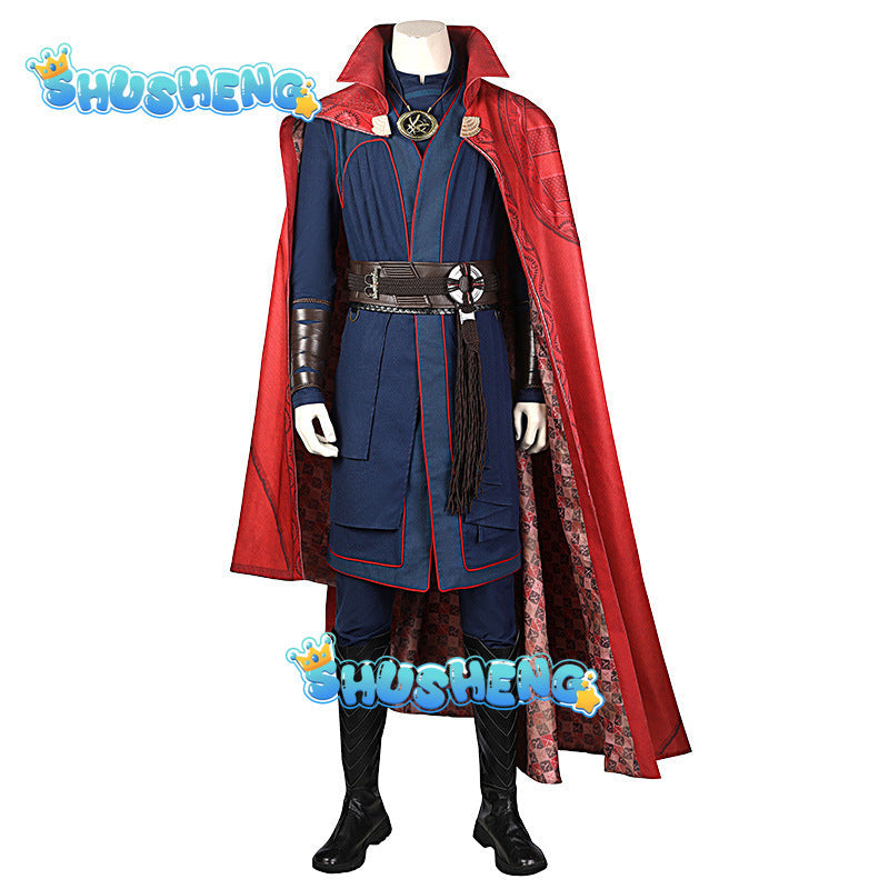 Doctor Strange 2  Multiverse of Stephen Strange Cosplay Costume Halloween party adult man  size complete set