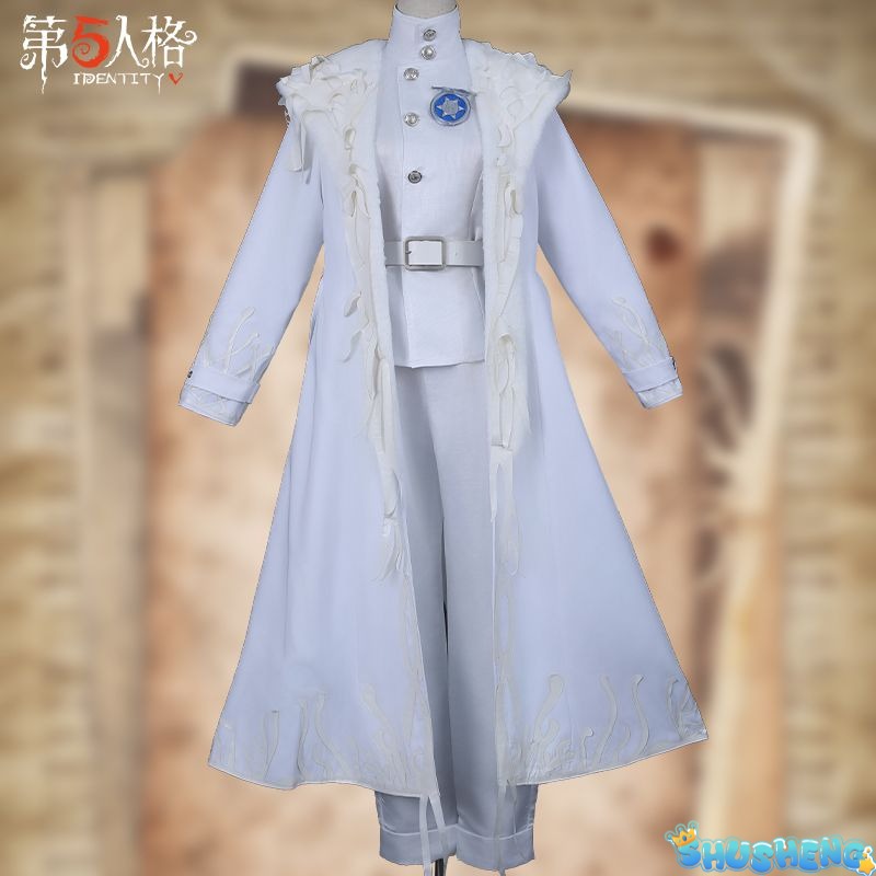 Identity V Game One Character Survivor Composer Frederick Kreiburg Vanguard Explorer Abyssal Cry Cosplay Costume Game Full Suit