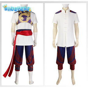 Liu Kang Cosplay Costumes Fantasia Game Mortal Uniform Kombat Role Play Outfit Halloween Carnival Party Suit For Men